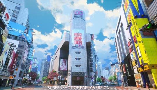 Anime Tokyo Unreal Engine 5 Project Demo Gameplay | N4G