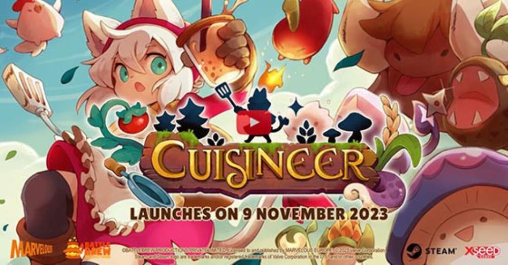 2023年11月9日に、フードに焦点を当てたアクションroguelike "Cuisineer"がSteamを介してPCに登場します