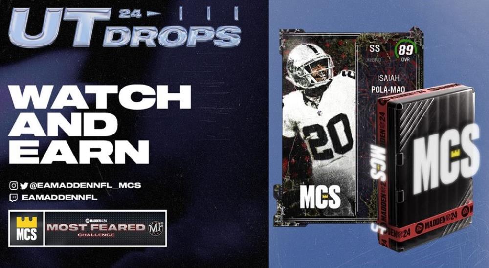 MCS to Crown Champion During Ultimate Madden Bowl and MCS Drops are ...