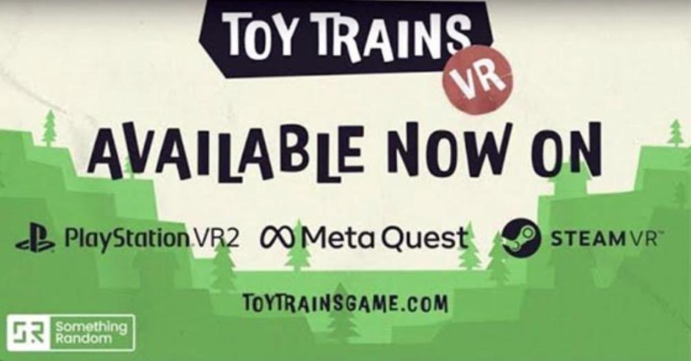 The cosy VR train game “Toy Trains” is now available for PCVR and PSVR2
