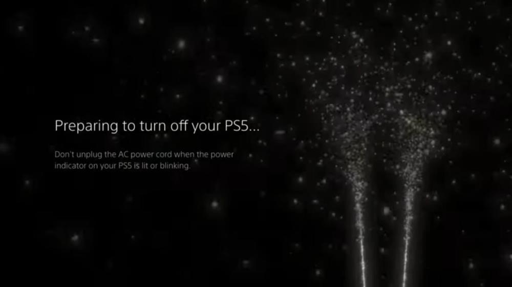 PS5 Has A Brand New Shutdown Screen | N4G