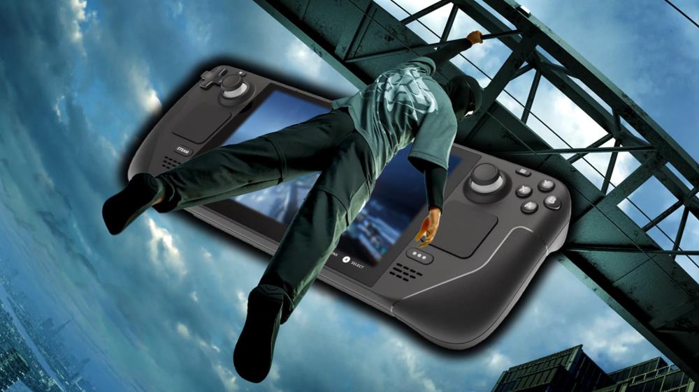 この新しいスチームデッキゲームは、基本的にスケートがミラーのエッジと出会うことです