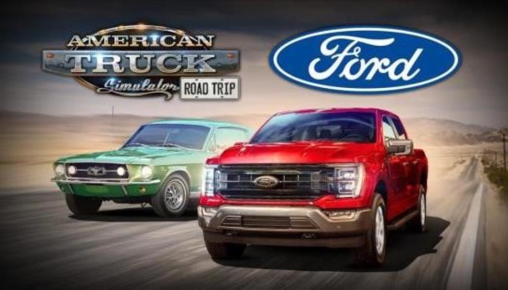 American Truck Simulator Road Trip Ford Car Pack Announced N4G