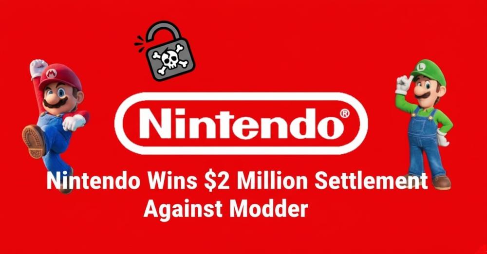 Nintendo Wins 2 Million Settlement Against Seller of Switch Modchips and Flashcarts