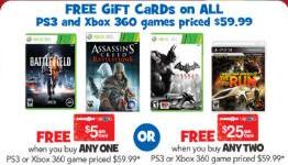 Toys R Us 2-day deal for PS3 and Xbox 360 games plus Uncharted 3 PS3 bundle